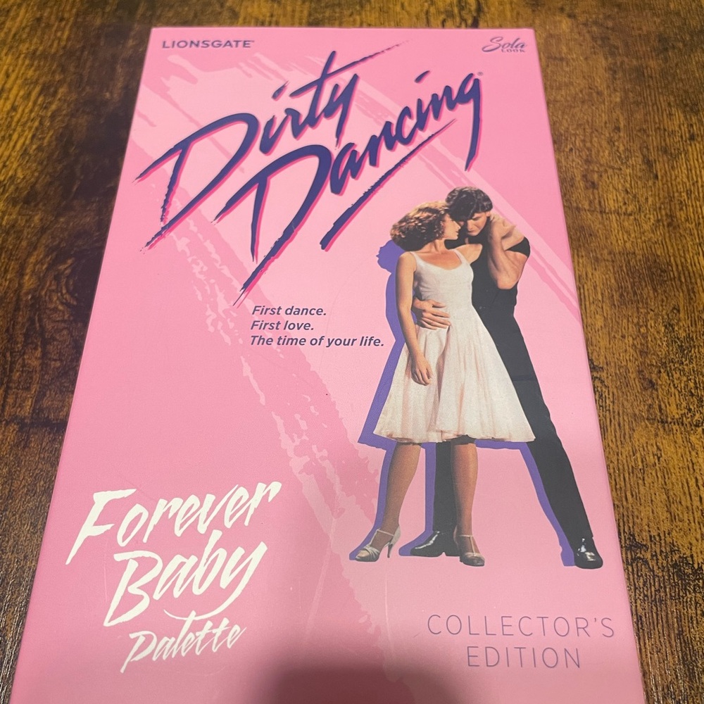 Dirty dancing eyeshadow palette and lipgloss
